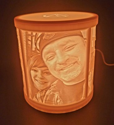 Cylinder Lithophane