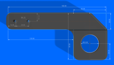 Proximity Sensor Mounting Bracket 32mm - Image 5