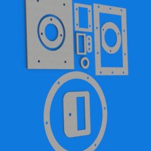 Monitor Heater Model 441: Printable Gasket Templates